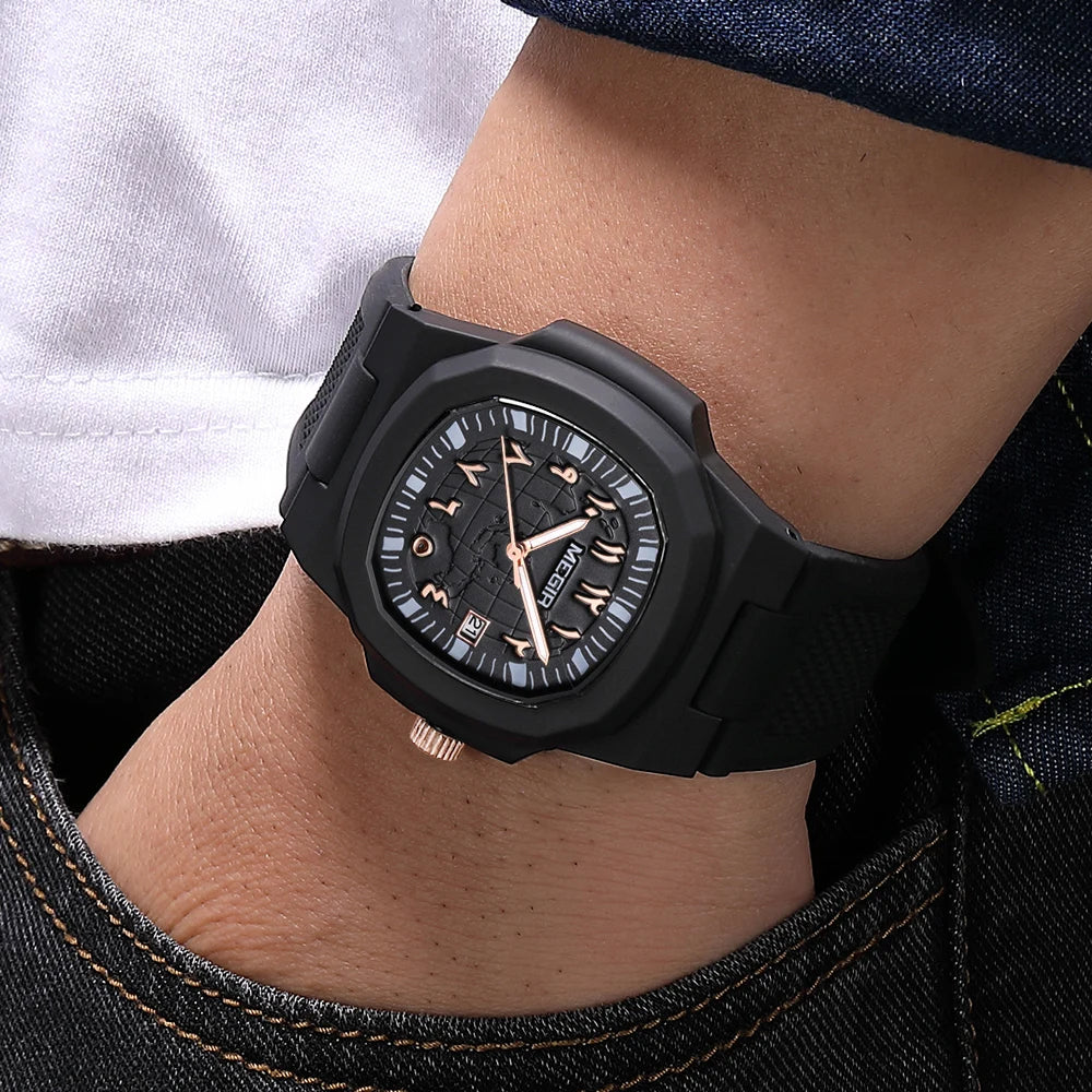 MEGIR New Fashion Men's Watches - Top Brand Luxury Sport Waterproof Simple Watches for Men - Quartz Clock Relogio Masculino