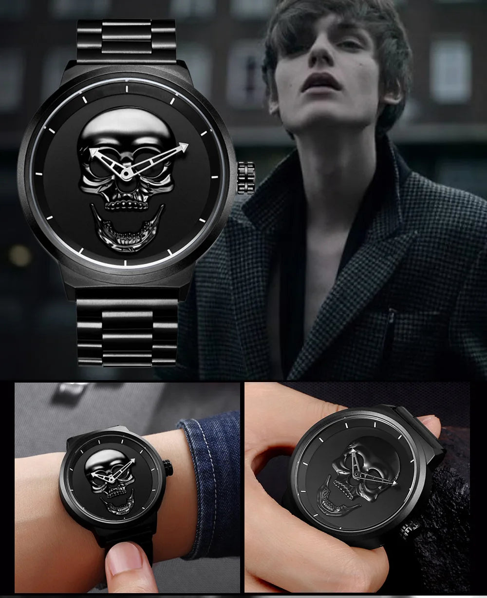 AISHY Men's Large Face Watches: A cool two-hand retro watch with free shipping. ⌚️📦🚚