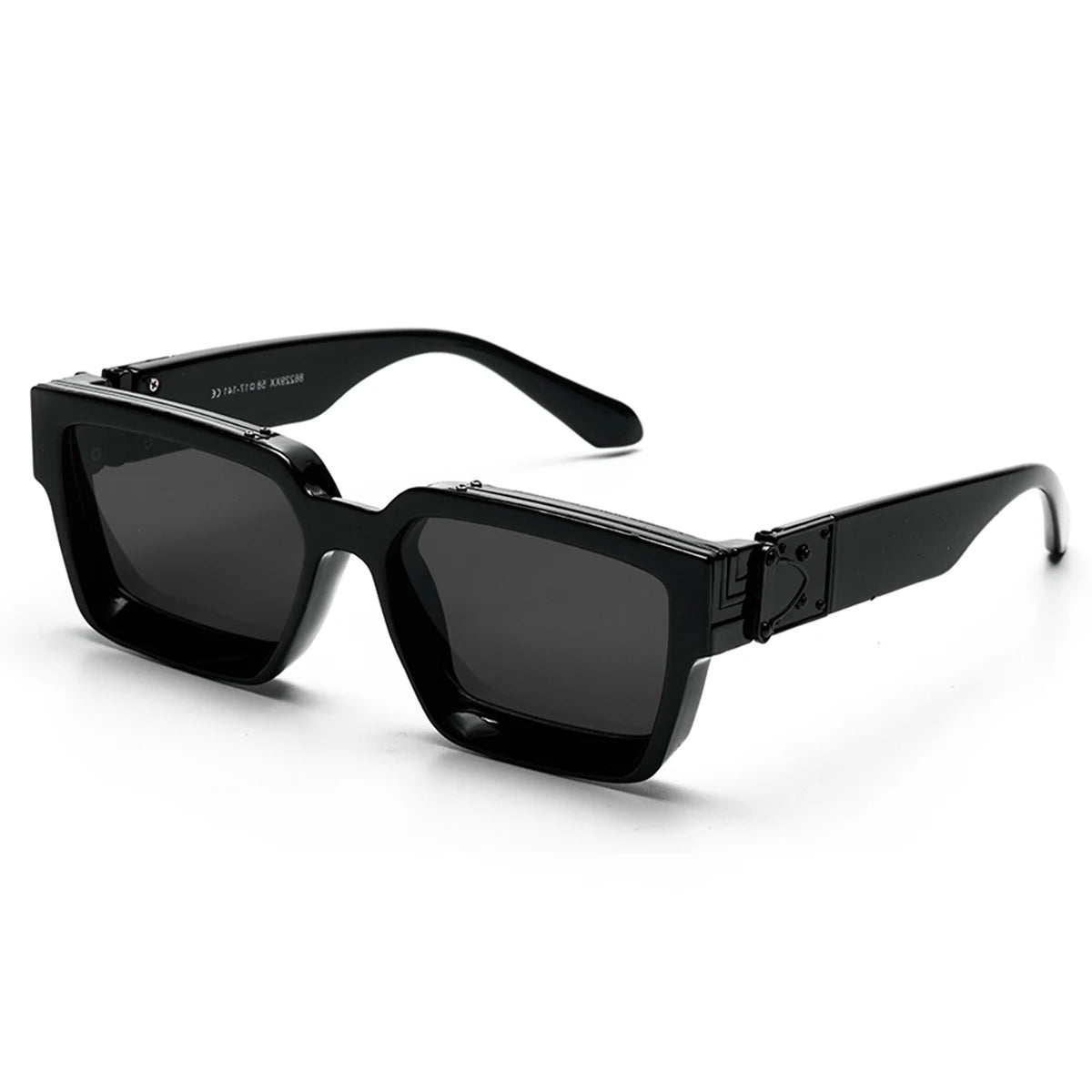 Introducing the Ruiao Retro Black Millionaire Shades, a luxurious and iconic eyewear collection for 2026. These designer square sunglasses, suitable for both men and women, embody a famous brand's commitment to style and sophistication.