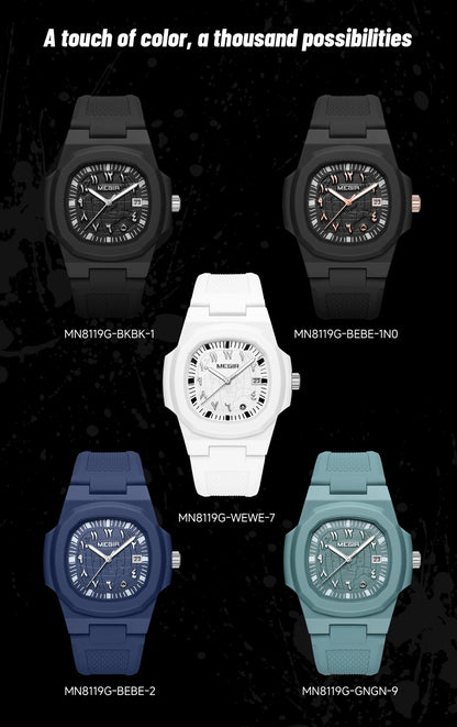MEGIR New Fashion Men's Watches - Top Brand Luxury Sport Waterproof Simple Watches for Men - Quartz Clock Relogio Masculino