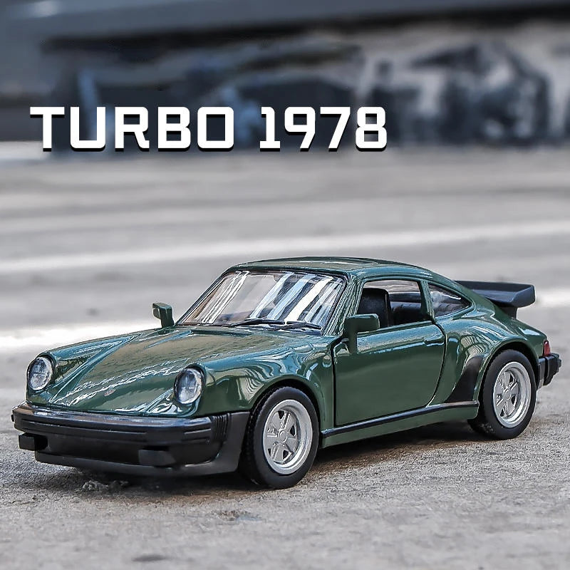 Premium Diecast European Sports Cars Set – BMW M3 E30, Porsche 911 Turbo, Audi Quattro & BMW M4