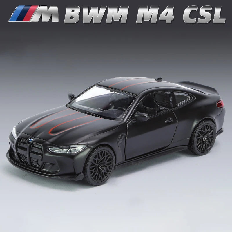 Premium Diecast European Sports Cars Set – BMW M3 E30, Porsche 911 Turbo, Audi Quattro & BMW M4