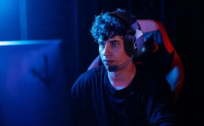 Gaming Headset with Detachable Noise-Canceling Microphone, Featuring 2.4G Bluetooth, USB, and 3.5mm Wired Connectivity Across Three Modes for Multi-Device Compatibility.