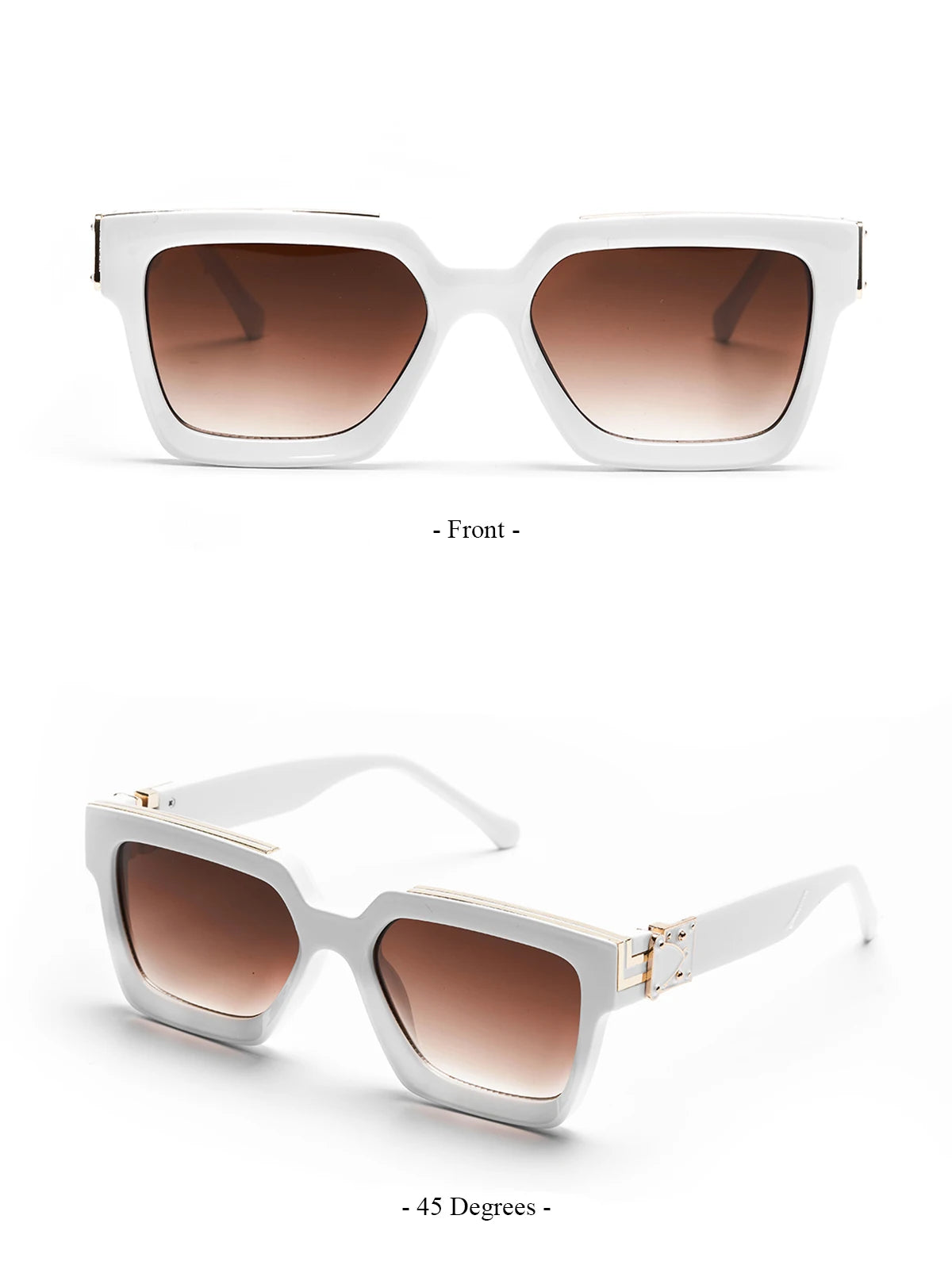 Introducing the Ruiao Retro Black Millionaire Shades, a luxurious and iconic eyewear collection for 2026. These designer square sunglasses, suitable for both men and women, embody a famous brand's commitment to style and sophistication.