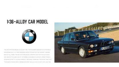 Premium Diecast European Sports Cars Set – BMW M3 E30, Porsche 911 Turbo, Audi Quattro & BMW M4