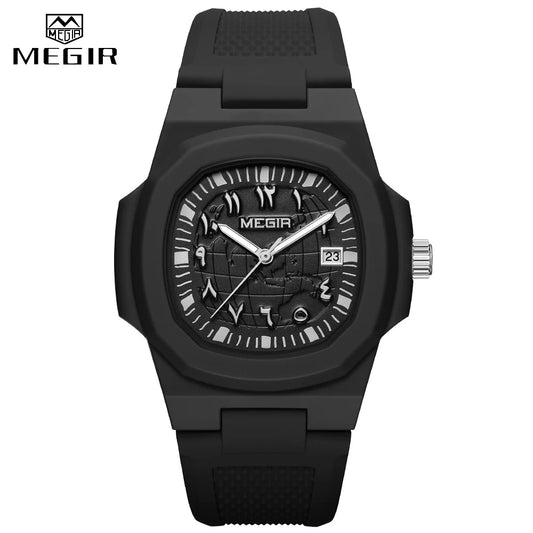 MEGIR New Fashion Men's Watches - Top Brand Luxury Sport Waterproof Simple Watches for Men - Quartz Clock Relogio Masculino