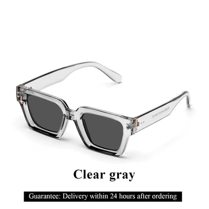 Introducing the Ruiao Retro Black Millionaire Shades, a luxurious and iconic eyewear collection for 2026. These designer square sunglasses, suitable for both men and women, embody a famous brand's commitment to style and sophistication.