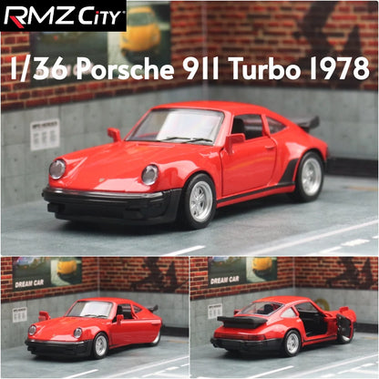 Premium Diecast European Sports Cars Set – BMW M3 E30, Porsche 911 Turbo, Audi Quattro & BMW M4
