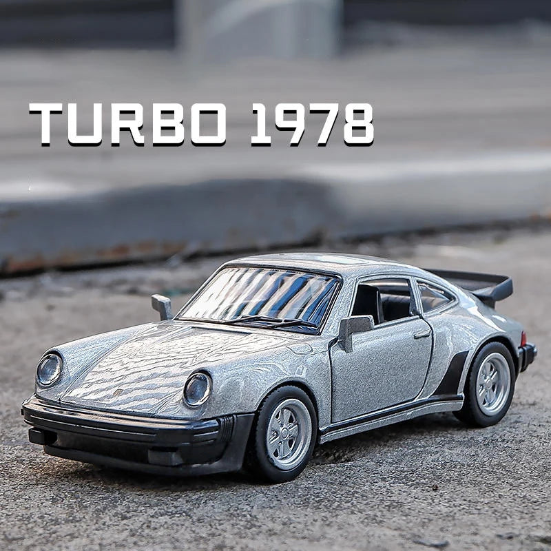 Premium Diecast European Sports Cars Set – BMW M3 E30, Porsche 911 Turbo, Audi Quattro & BMW M4