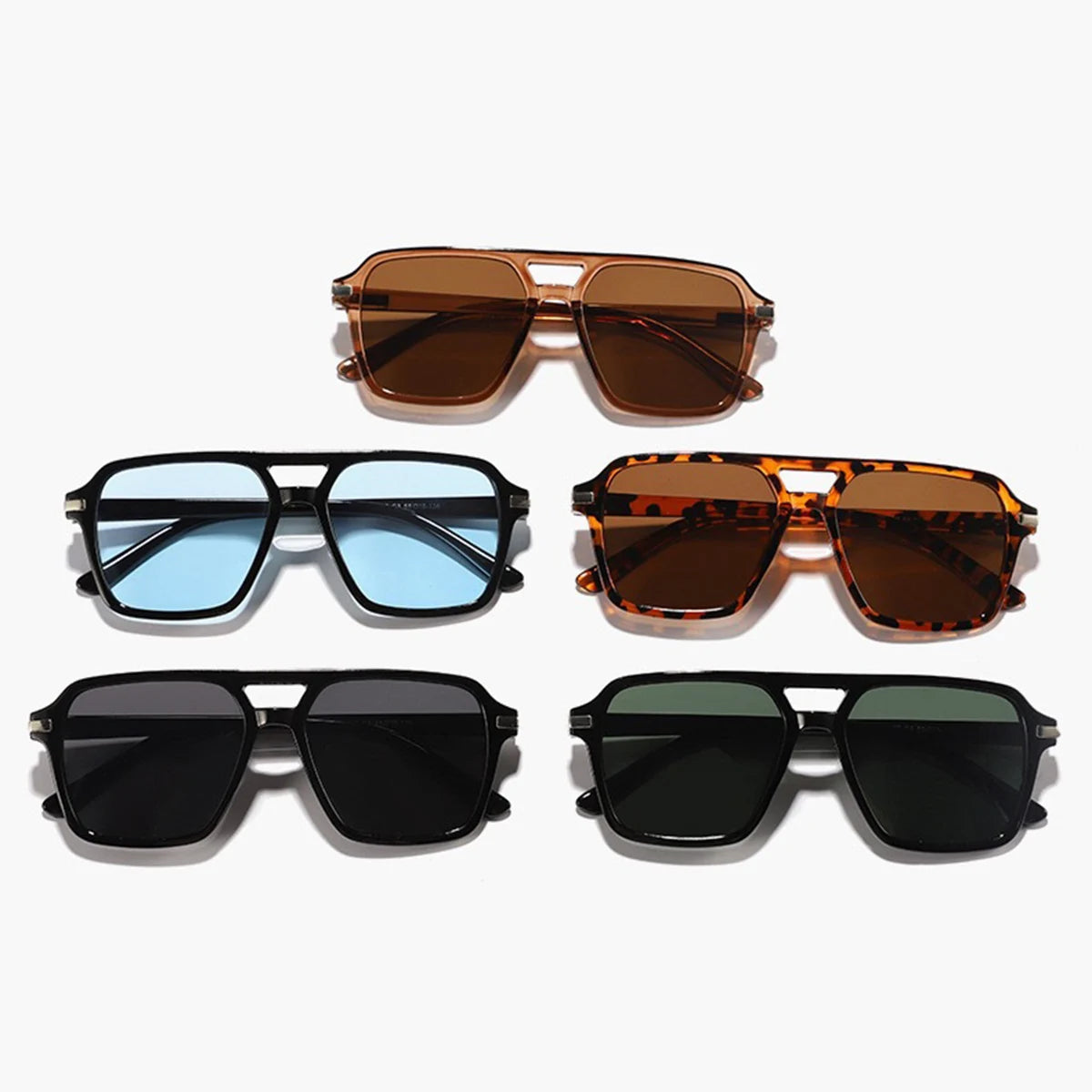 Introducing our latest collection of stylish rectangular eyewear, designed for both men and women. These glasses offer a blend of retro charm and contemporary trends, perfect for any occasion.