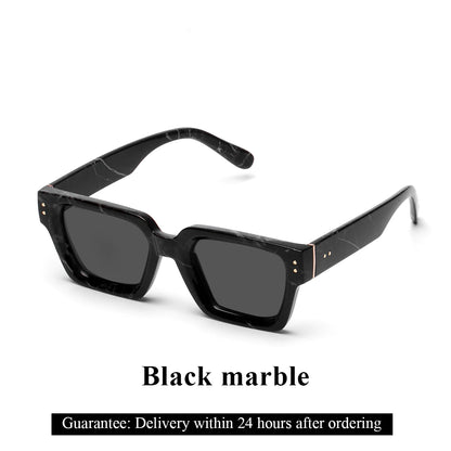 Introducing the Ruiao Retro Black Millionaire Shades, a luxurious and iconic eyewear collection for 2026. These designer square sunglasses, suitable for both men and women, embody a famous brand's commitment to style and sophistication.