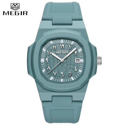 MEGIR New Fashion Men's Watches - Top Brand Luxury Sport Waterproof Simple Watches for Men - Quartz Clock Relogio Masculino